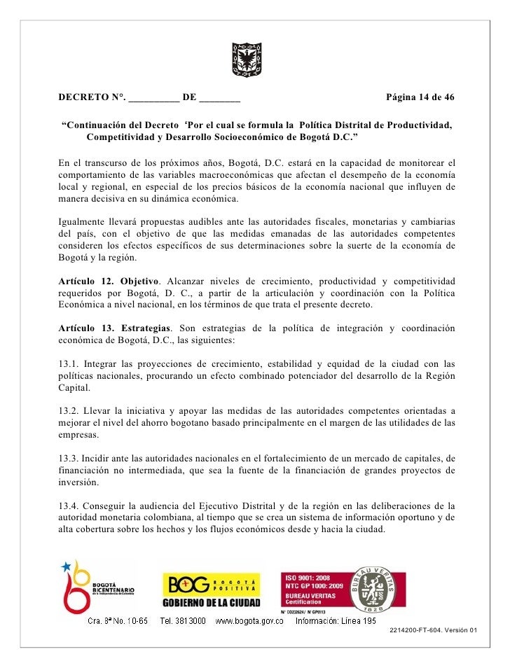 Crecimiento y productividad, II